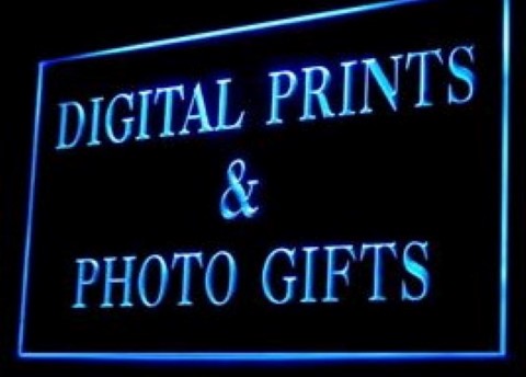 Digital Prints Photo Gifts LED Neon Sign